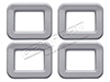 CHILD LOCK TRIM SET 4 SILVER DA1543