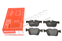 Rear Brake Pads (Britpart XS) LR160436  LR061385 LR110327 *See Info*