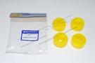 Front Radius Arm Rear End Bush Set (4) -Yellow- ANR2563PY- YELLOW